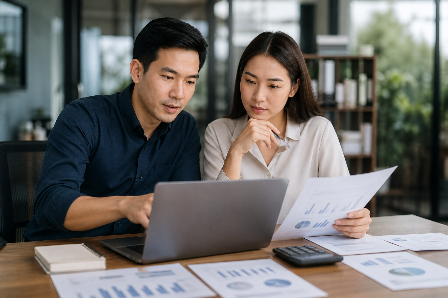 แผนภาพคำนวณ ROI ของ AI Workforce จากเวลาที่ลดลงและค่าใช้จ่าย