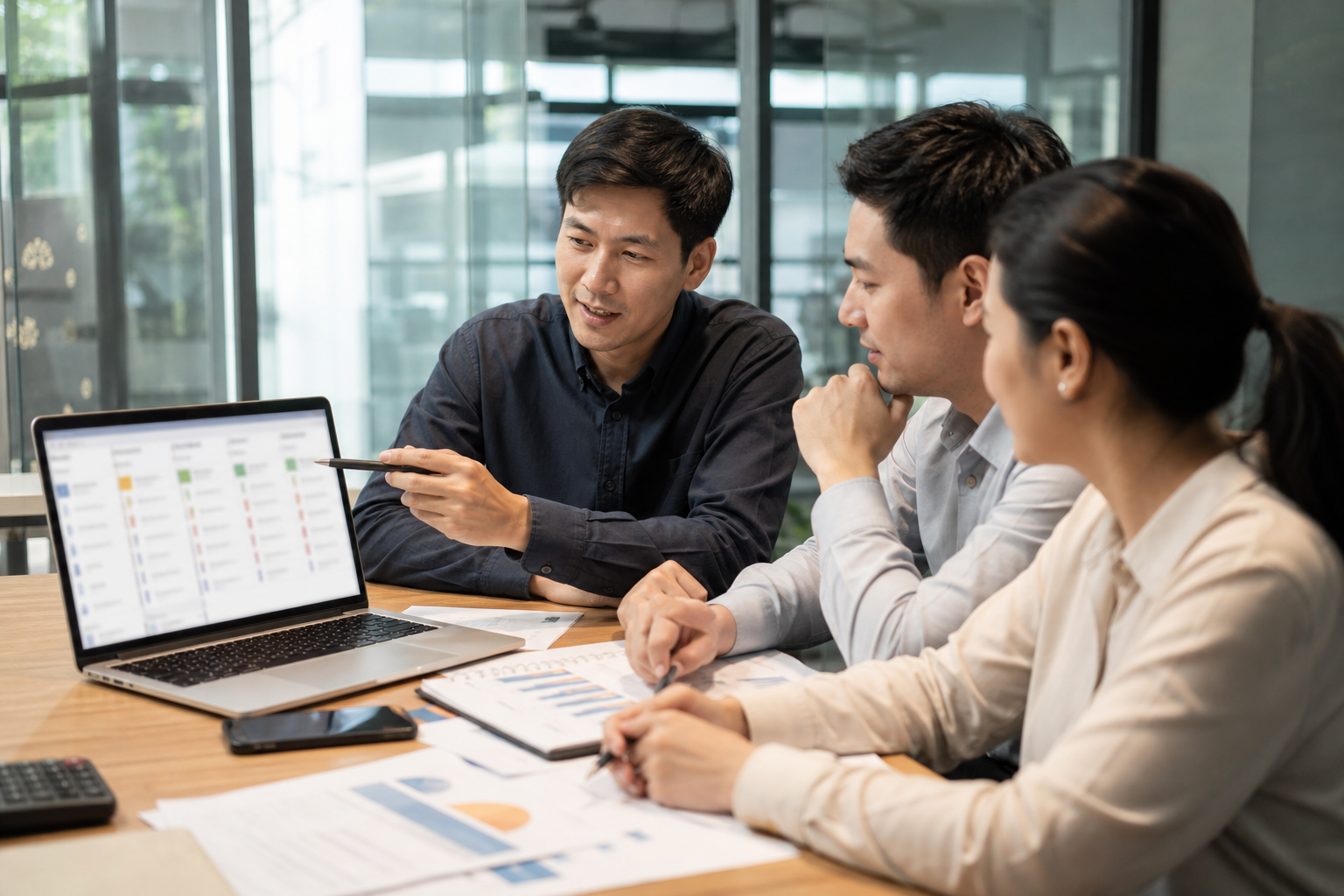 แผนภาพ AI Agent ฝ่ายขายตั้งแต่ lead ถึง follow-up